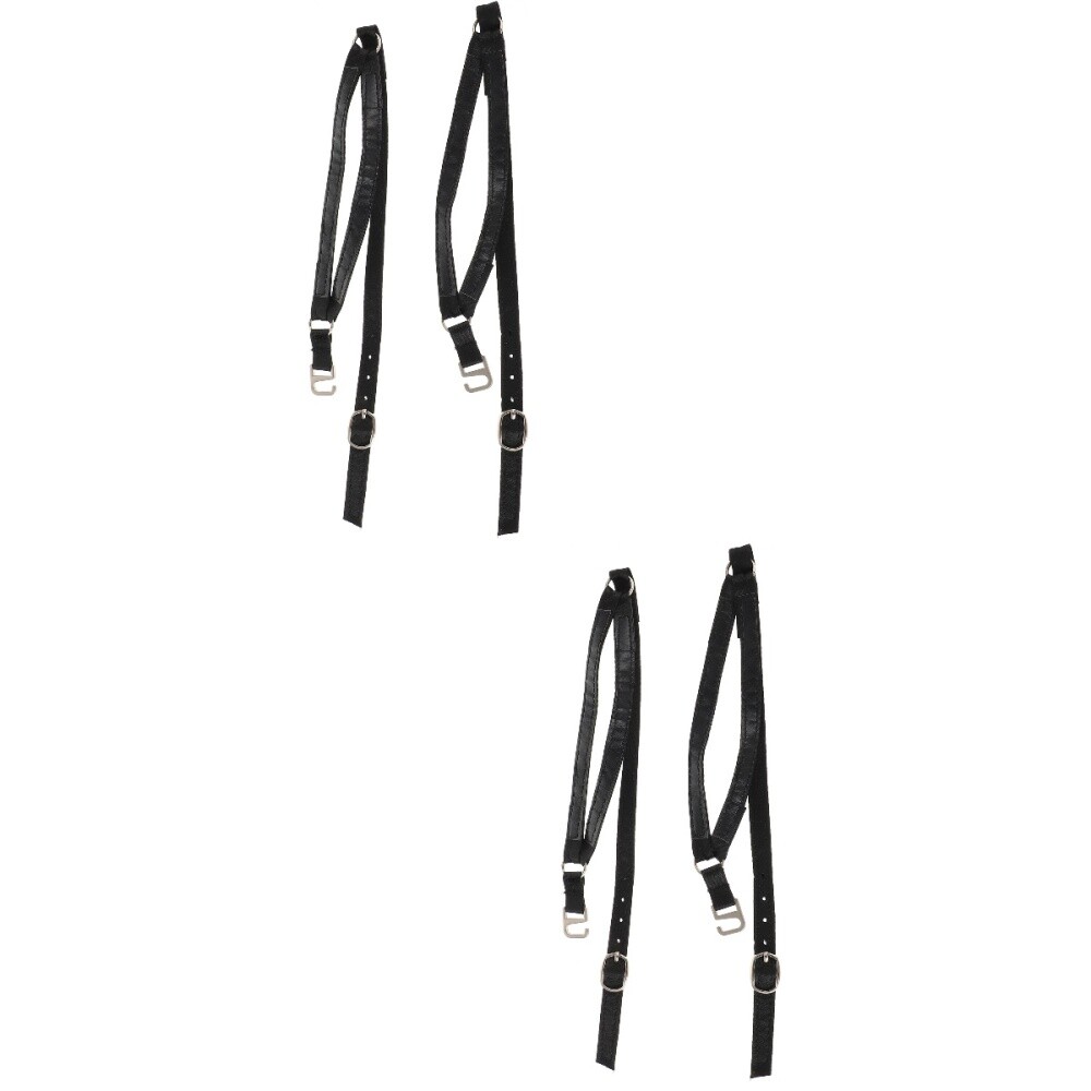 APL 2 Paia Lacci per Scarpe Fascia Staccabile Elastico Tacco Cinturino Donna Uomo