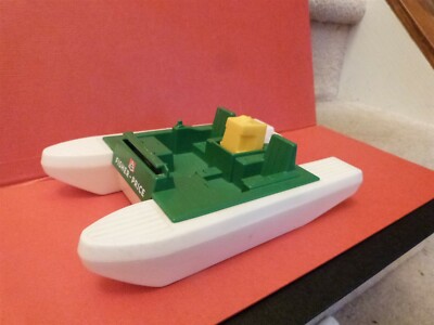 Vintage fisher price 307 ranger pontoon boat Adventure People Wilderness  Patrol - Main Image