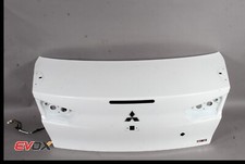 08-15 Mitsubishi Lancer Evolution Evo X Mr Trunk Lid Tale Gate Whicked White W37 08-15 Mitsubishi Lancer Evolution Evo X Mr Trunk Lid Tale Gate Whicked White W37