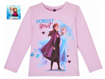 Disney Frozen Eiskönigin Anna ELsa Langarmshirt Pullover T Shirt Gr.  122 NEU