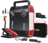 Utrai 4-In-1 Auto Starthilfe Powerbank – 5000A | 150PSI Kompressor | 27000Mah