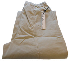 Nicole Miller New York Women's Straight Leg Beige Pants Size Medium