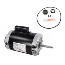 Puri Tech Replcmt Motor B625 3/4 HP w/GO-KIT-71 for Polaris PB4-60 Booster Pump