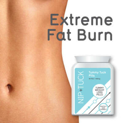 NIP & TUCK BAUCHDECKENSTRAFFUNG PILLEN BAUCH GEWICHTSVERLUST PILLE DIÄT SKINNY CARB BLOCKER