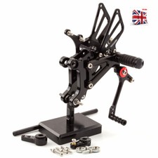 CNC Footpegs Rearset Footpeg For Aprilia GP Shift RS125 2T 1996 1997 1998-2010