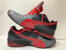 Puma Cell Hiro "Classic" Size 13 Men's Running Shoes Grey Black Red 18639705