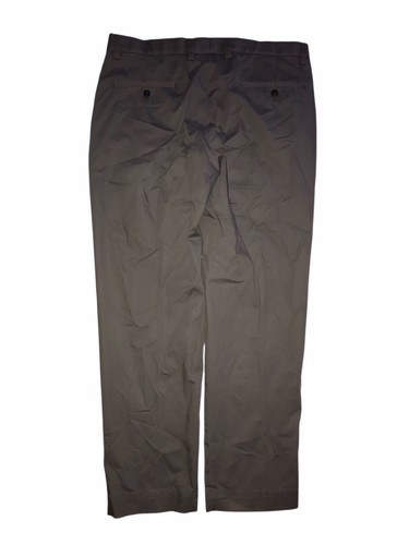 Brooks Brothers Men Gray Advantage Stretch Clark Fit Chino Pants Sz 36x30 C55 - Picture 2 of 5