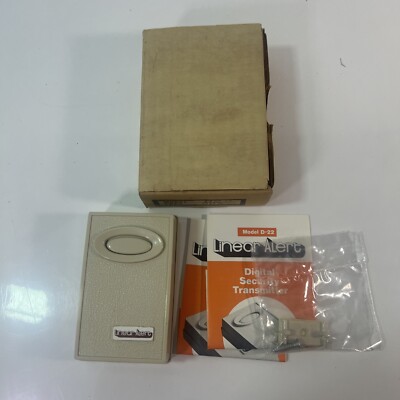 Linear Alert Digital Security Transmitter D-22 Panic Button