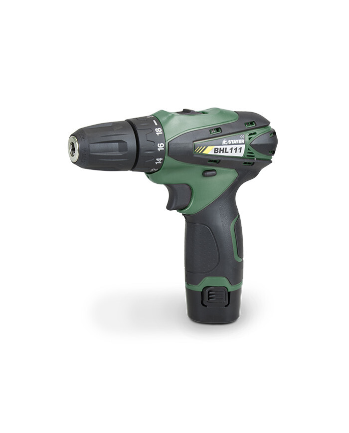 STAYER BHL 111 BK Trapano Avvitatore a batteria 12V 2Ah