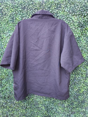 Camisa vintage Casino Wear Los Angeles para hombre talla L negra/gris - Imagen 2 de 7