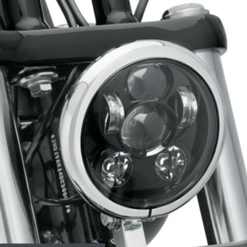 DOT E9-Geprüft 5-3/4 5.75" LED Hi/Lo Beam Scheinwerfer Für Harley Honda Motorrad - Picture 2 of 6