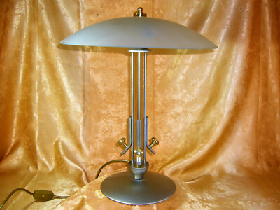 Mid Century Modern, Art Deco, mushroom lamp, Honsel, luxury, rare