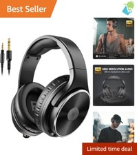 Studio Monitor  Mixing Headphones with Dynamic Drivers for Professional Sound