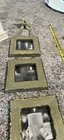 Lot Of 3 Frames - Green Goose Grain + Flower + White Tabletop Double Display — photo 4