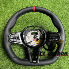 Full Leather Steering Wheel for BMW M3 M4 G20 G22 G29 G80 G87 G82 with Heated