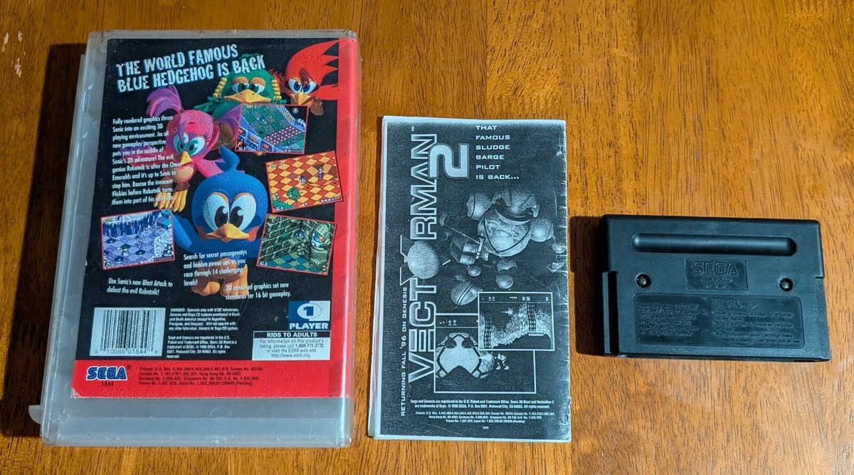 Sega Genesis Sonic 3D Blast CIB *READ DESCRIPTION CAREFULLY* | eBay