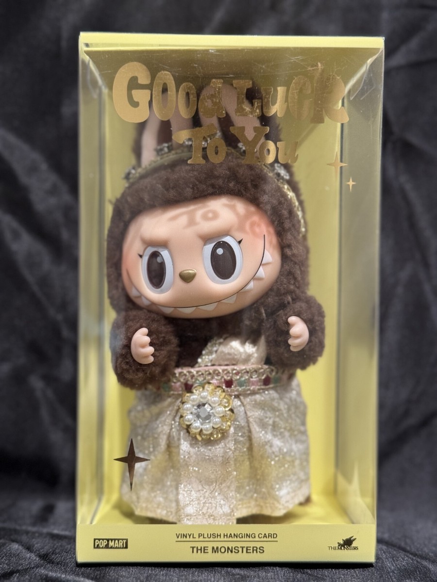 ラブブ　LUCK Authentic) Thailand LABUBU - GOOD LUCK TO YOU - Vinyl Plush