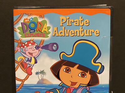 Dora the Explorer Pirate Adventure DVD, 2004 Nick JR. Viacom DVD