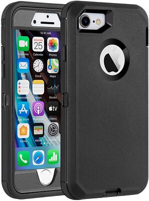 For Phone SE 2020/8/7 Plus Original Case Shockproof Heavy Duty Cover Belt Clip