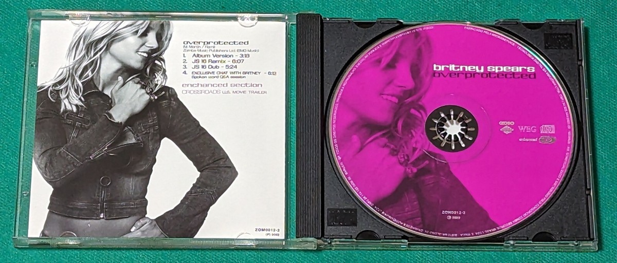 Britney Spears – Overprotected BRAZIL PROMO CD 2002 | eBay