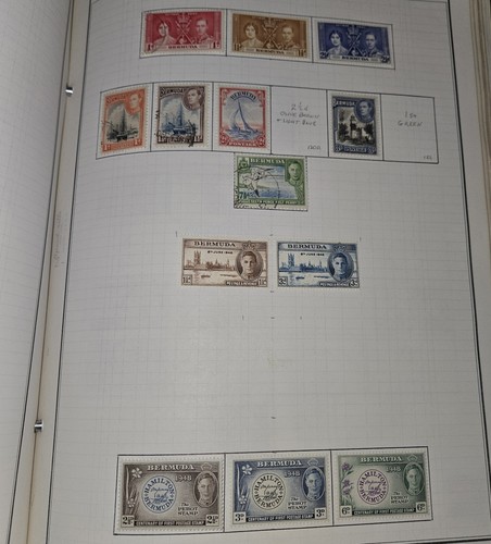 1900's Bermuda Postage Stamps LOT Of 33 - 第 2/12 張圖片