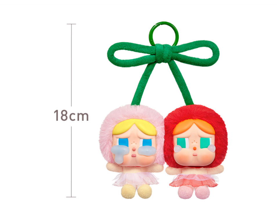 POPMART CRYBABY Crying For Love さくらんぼ POP MART CRYBABY Crying For Love Plush Pendant Love You