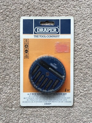 Magnetischer Bithalter Set - 7 Stück - Draper 13539