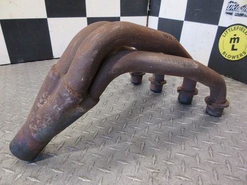1989 89 GSF400 GSF 400 BANDIT EXHAUST DOWNPIPES HEADER - Picture 4 of 9
