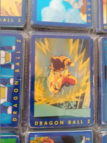 23 DRAGON BALL Z PANINI SERIE 1 AZUL AZUL SERIE COLECCIÓN TARJETA