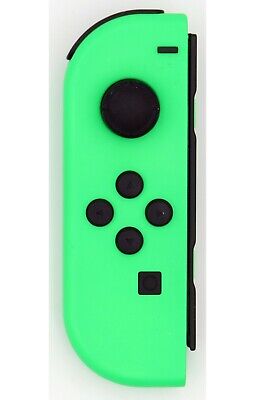 Genuine Nintendo Switch Joy Con Wireless Controller Neon Green (Right)