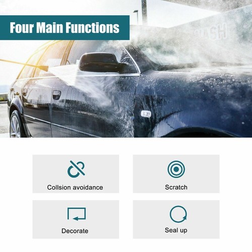 10M U-shape Car Door Boot Window Edge Protector Seal Strip Rubber Trim 10mmx 4mm - Picture 10 of 12