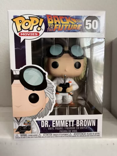 Funko Pop! Vinyl: Back to the Future - Dr. Emmett Brown #50
