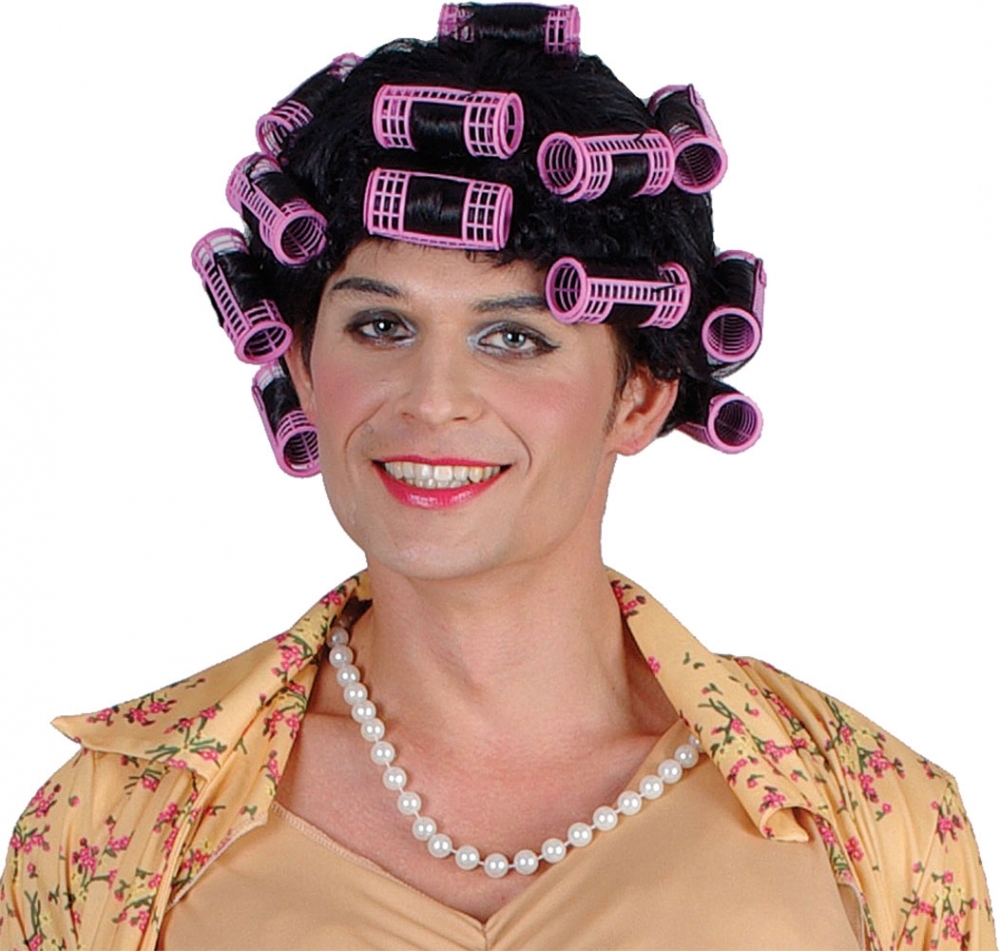 Funny Housewife Wig Funny Housewife Wig