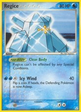 Regice 27/110 Holon Phantoms Pokemon Card NM