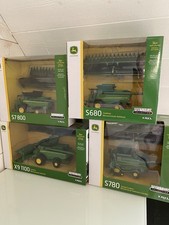 1/64 Lot Batteuse John Deere Ertl Prestige Collection 