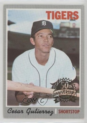 2019 Topps Heritage 1970 Buybacks Cesar Gutierrez #269 0zg4