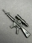 1985 GI JOE ARAH FROSTBITE RIFLE GUN PART ACCESSORY vintage original weapon