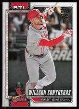 2026 Topps Series 1 Celebration Willson Contreras #180 St. Louis Cardinals
