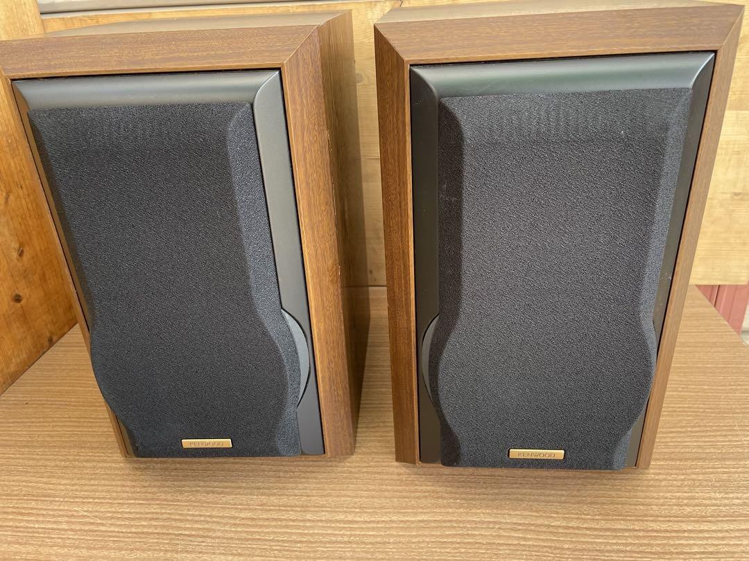 Kenwood LS-1001 K's Series Mini Component Speakers Pair