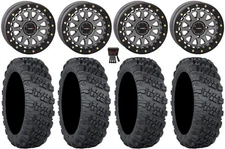 System 3 SB-6 15" Wheels Gm (6+1) 30" Versa Cross V3 Tires RZR Turbo S / RS1