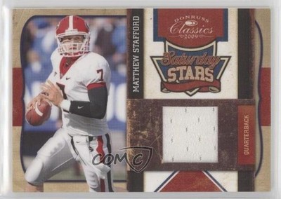 2009 Donruss Classics Saturday Stars Jerseys /150 Matthew Stafford Rookie RC 1u6