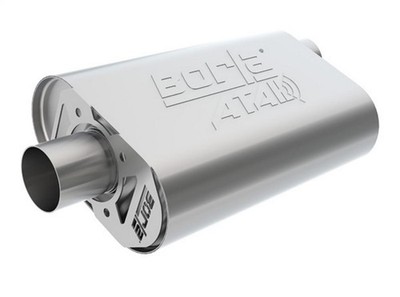 Borla  CrateMuffler Fits Chevrolet Big Block Stock Output 396/ 402/ 427 CID V8 2