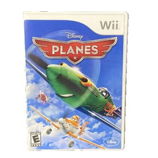 PLANES (WII) DISC + CVR ART + MANUAL - NO CASE - VERY GOOD