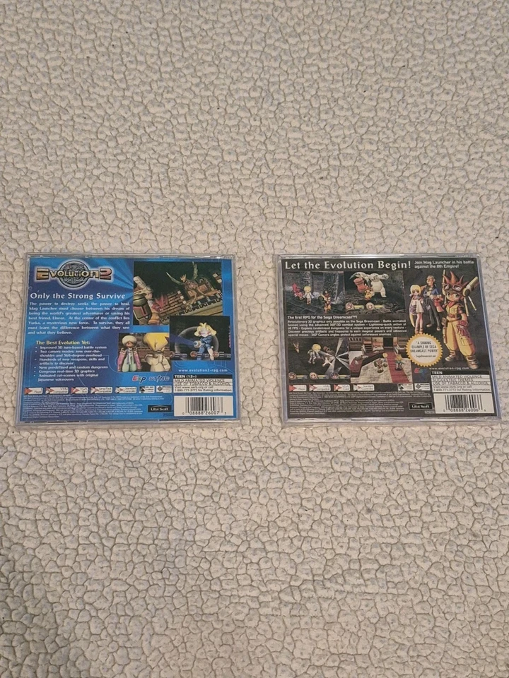 Evolution: The World of Sacred Device & Evolution 2: Far of promise( Dreamcast ) - Image 2 of 4