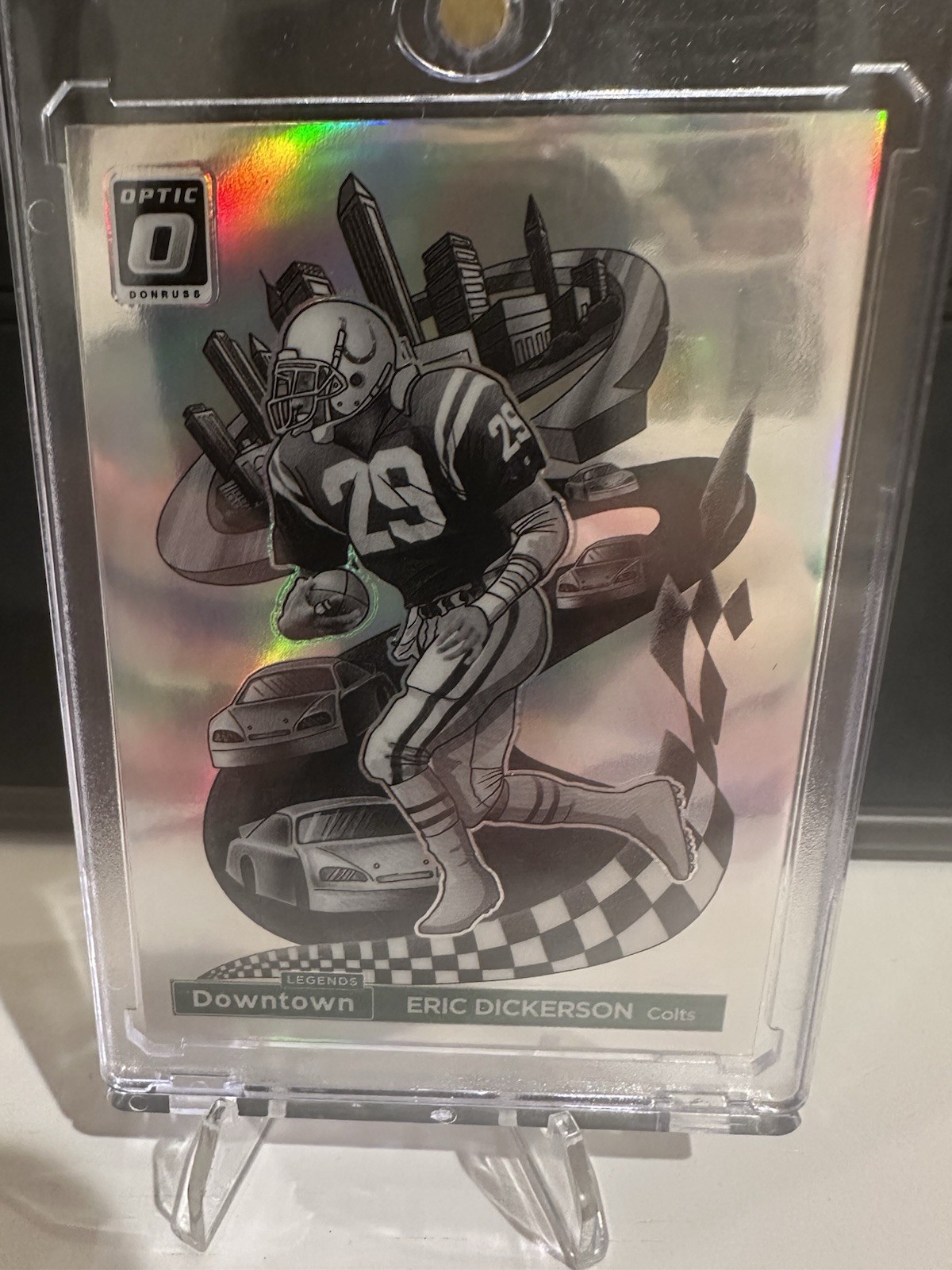 2024 Panini Donruss Optic Downtown Legends Eric Dickerson #7 SSP Colts HOF