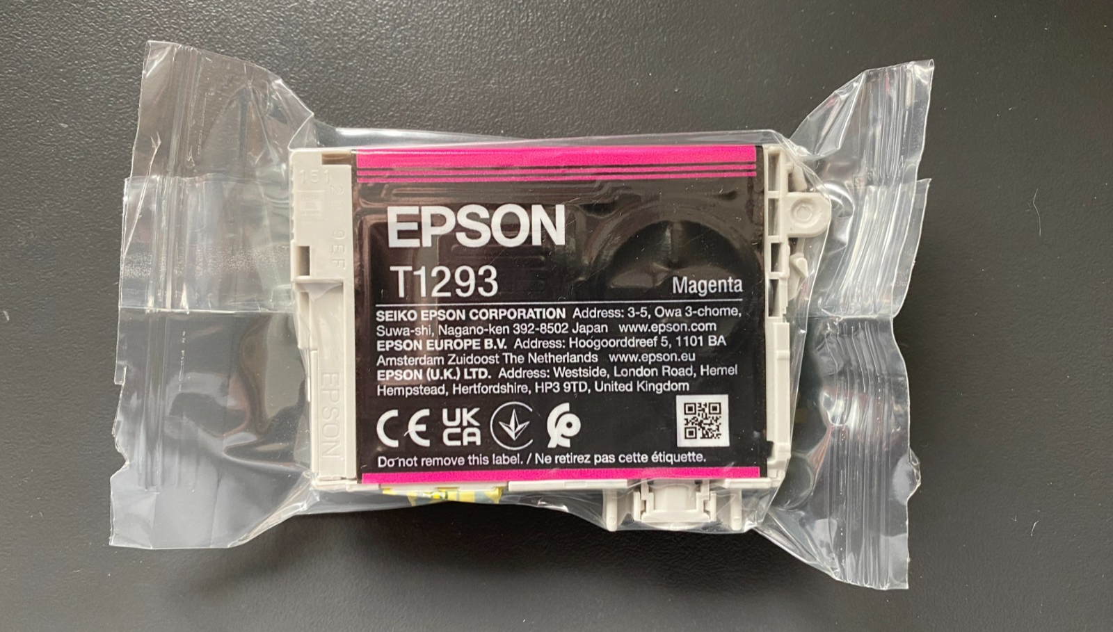 Genuine Epson Ink - T1293 MAGENTA / BX305FW BX320FW BX305FW (INC VAT) 2026