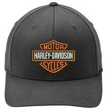 Rev Up Your Look:Harley Davidson Embroidered Flexfit Hat &ndash;A Must-Have for Riders