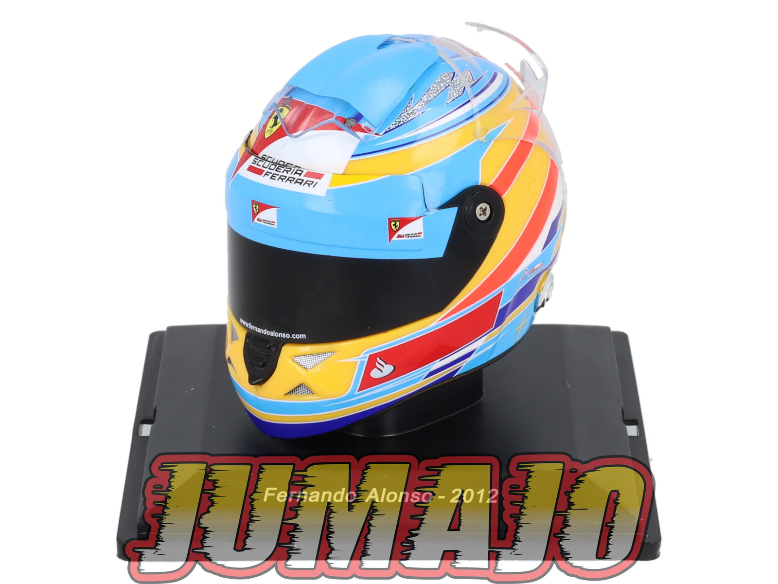 Casque F1 Fernando Alonso 2012 miniature Centauria 1/5 cadeau idoine collectionneur