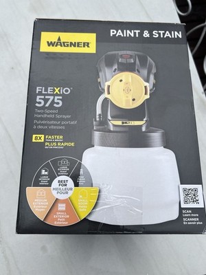 Wagner Flexio 575 Paint & Stain 2 Speed Handheld Sprayer 2419305
