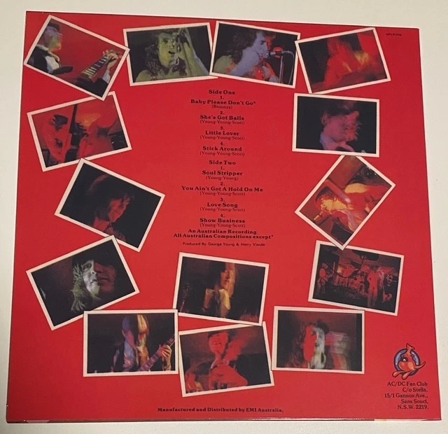 AC/DC - High voltage LP reiusse